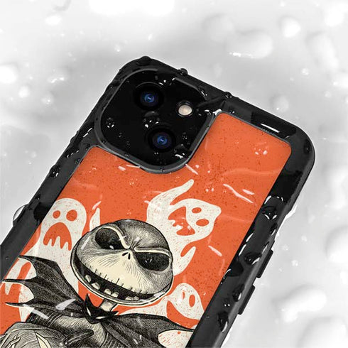 Disney The Nightmare Before Christmas The Pumpkin King iPhone 15 Plus Waterproof Case